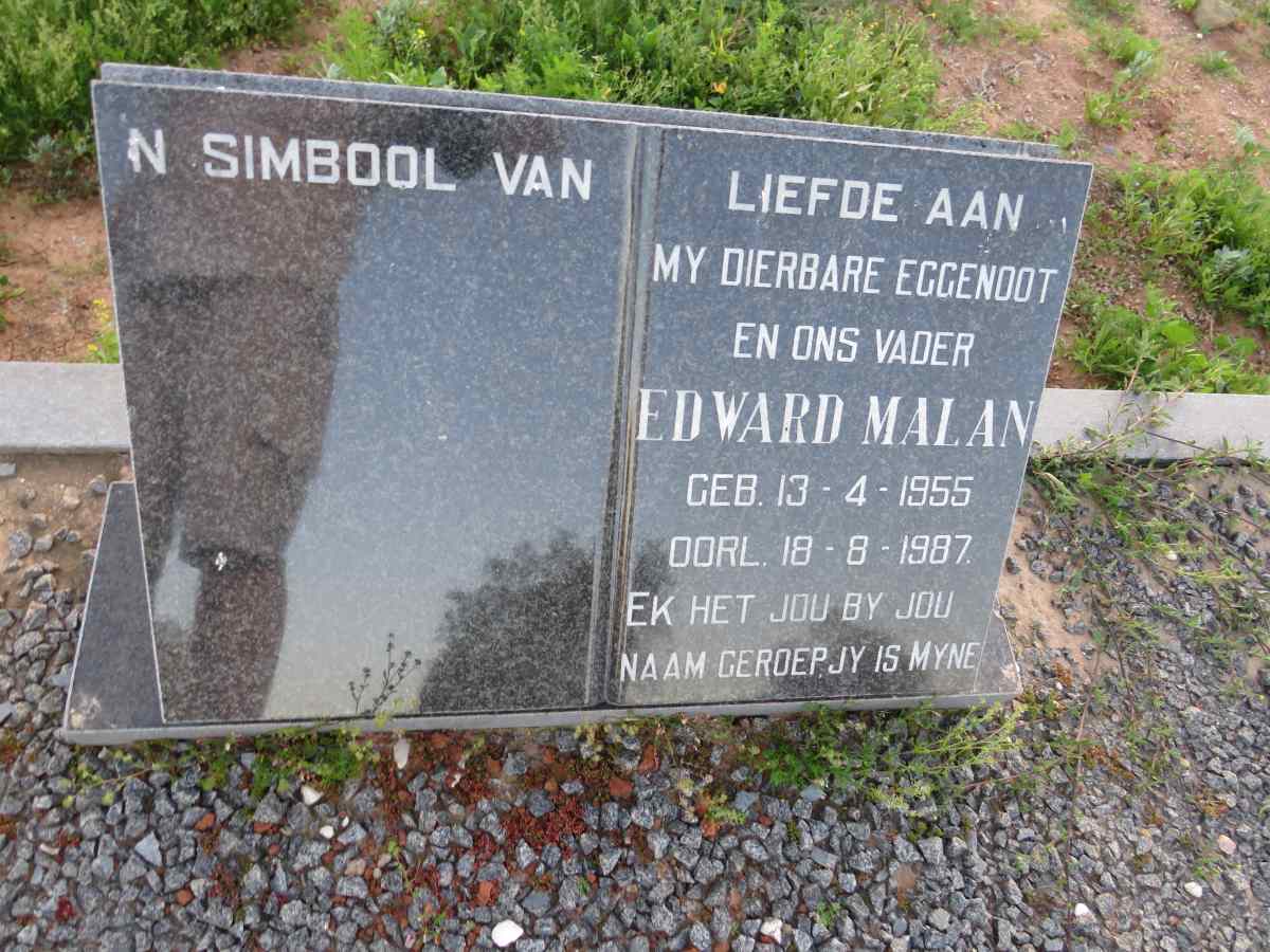 MALAN Edward 1955-1987