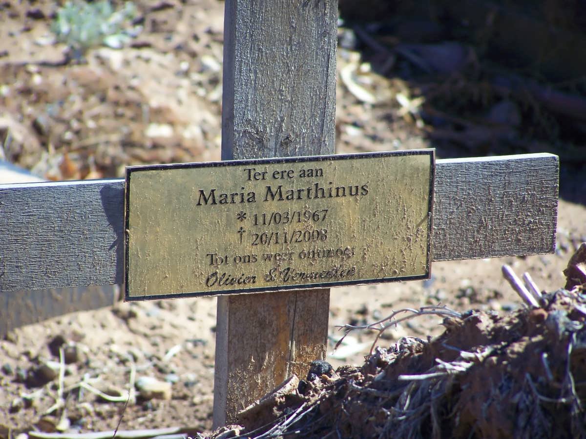 MARTHINUS Maria 1967-2008
