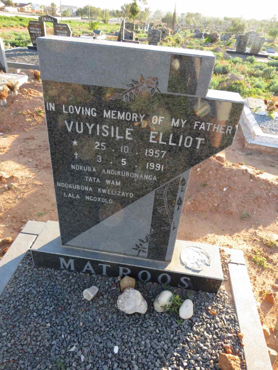 MATROOS Vuyisile Elliot 1957-1991