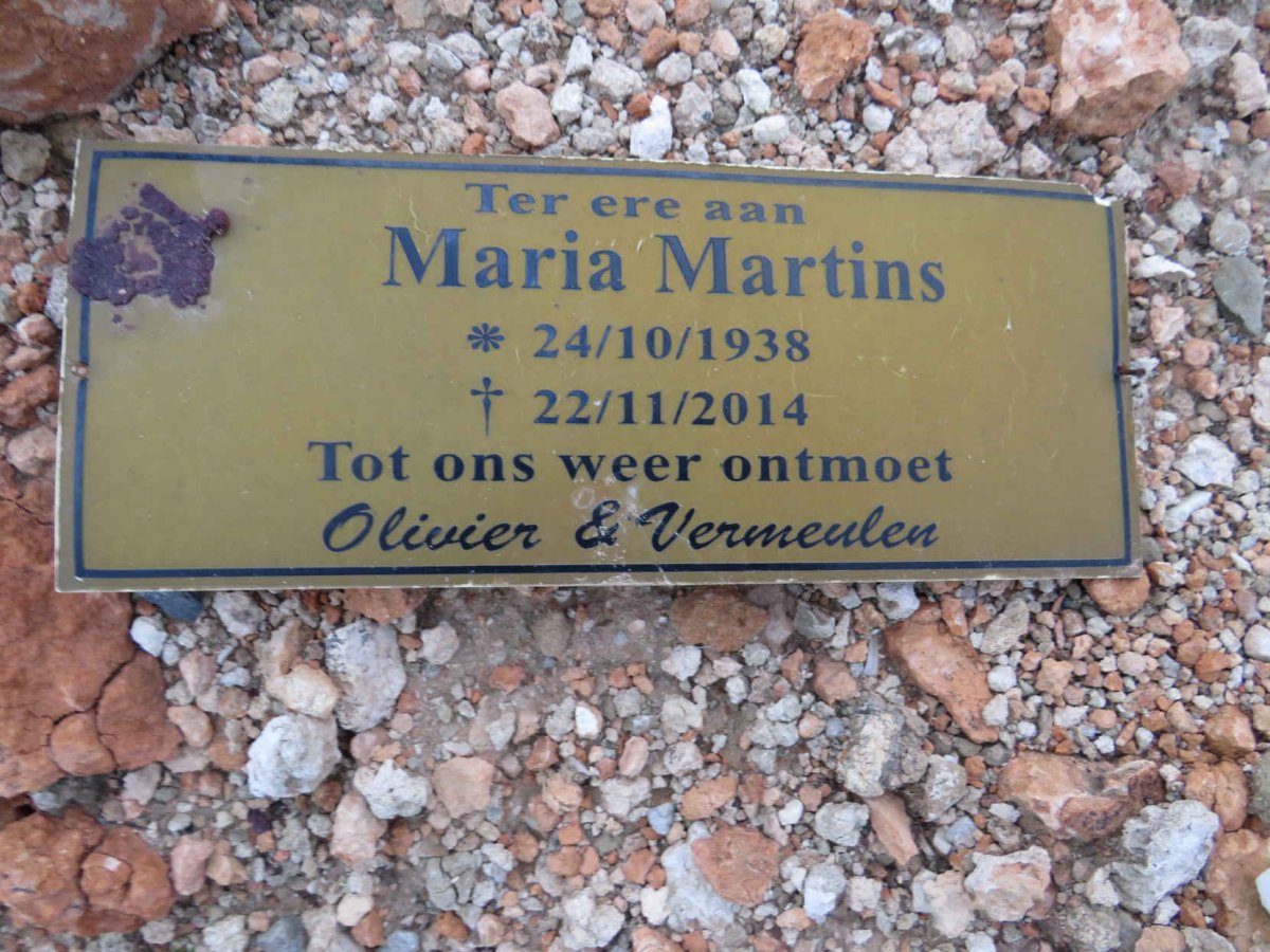 MARTINS Maria 1938-2014