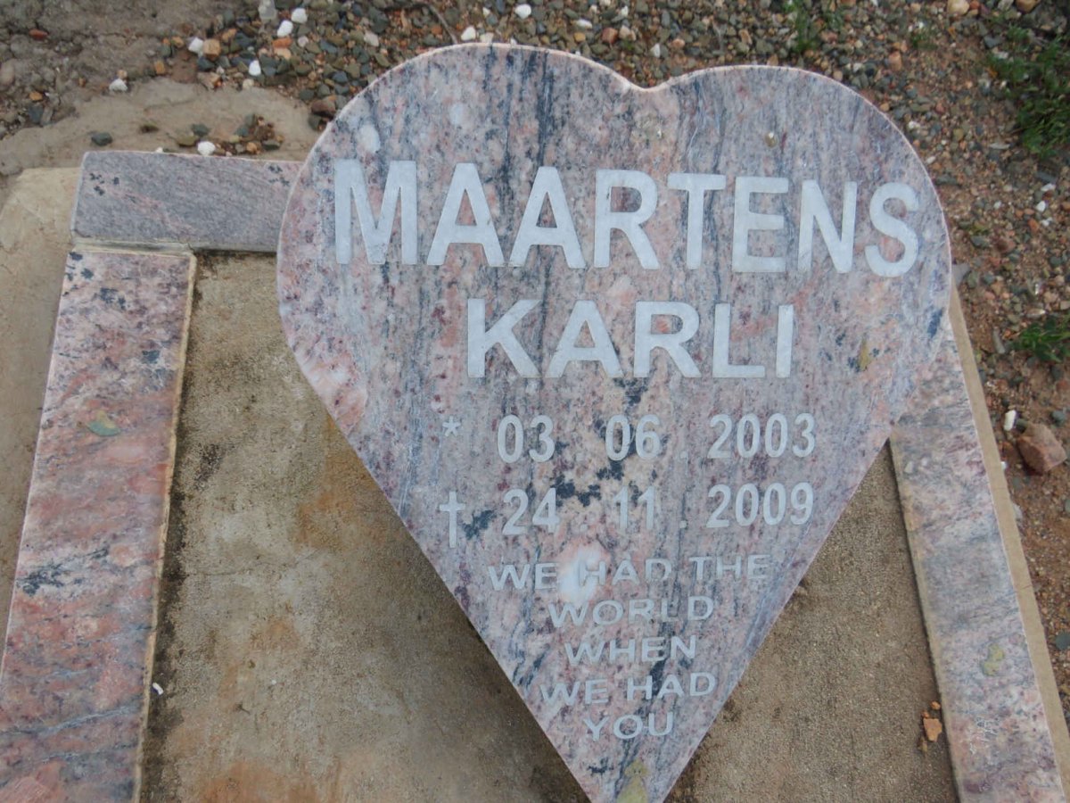 MAARTENS Karli 2003-2009