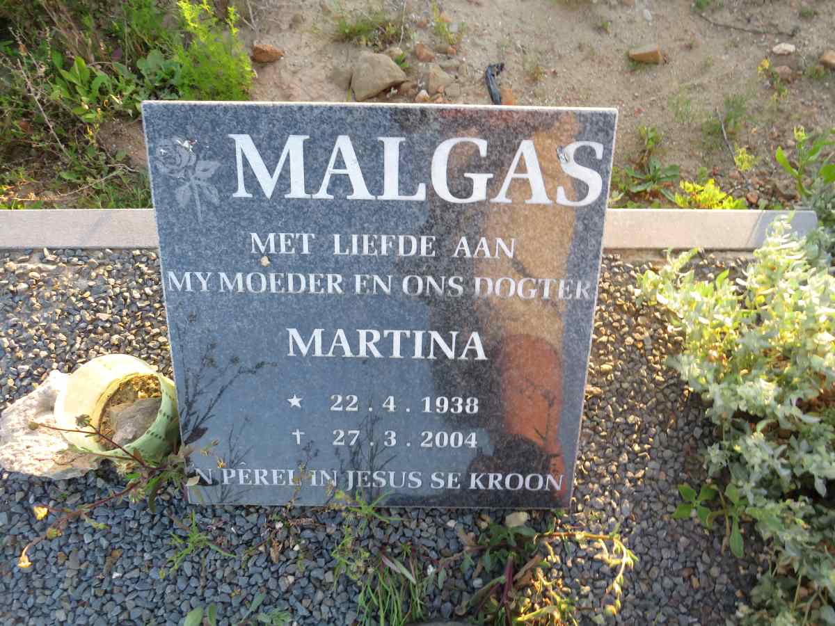 MALGAS Martina 1938-2004
