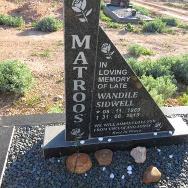 MATROOS Wandile Sidwell 1969-2015