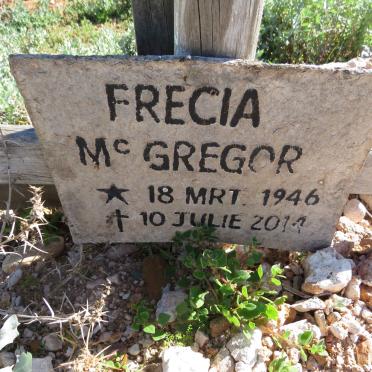 MCGREGOR Frecia 1946-2014