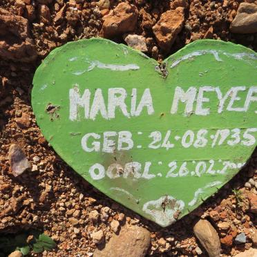 MEYER Maria 1935-2008