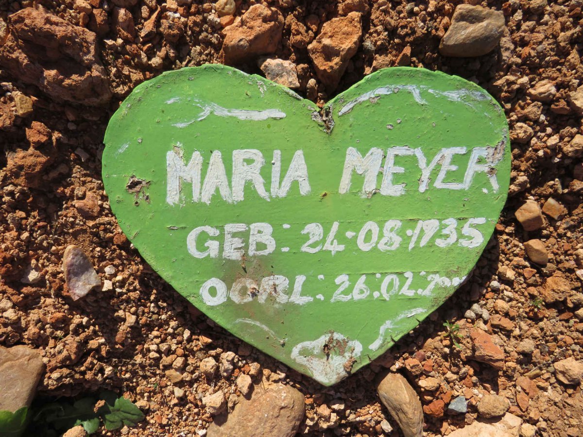 MEYER Maria 1935-2008