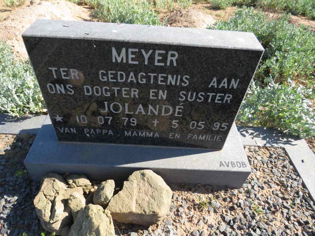 MEYER Jolande 1979-1995