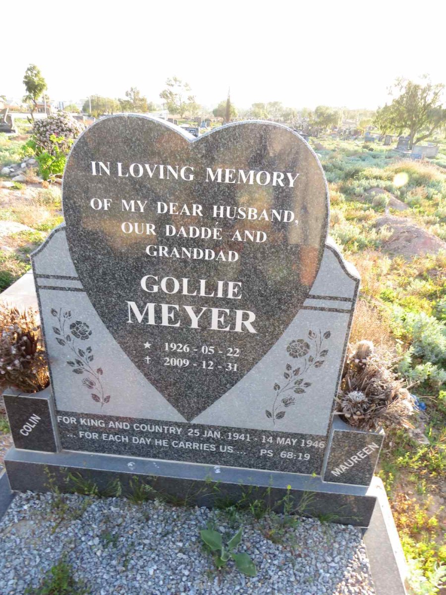 MEYER Gollie 1926-2009