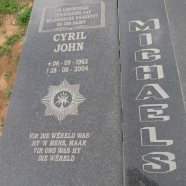 MICHAELS Cyril John 1963-2004