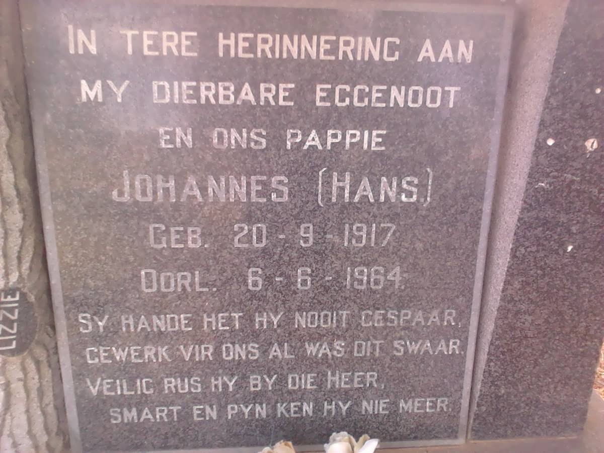 MINNIE Johannes 1917-1964