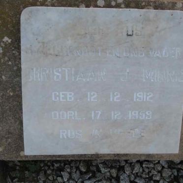 MINNIE Christiaan J. 1912-1959