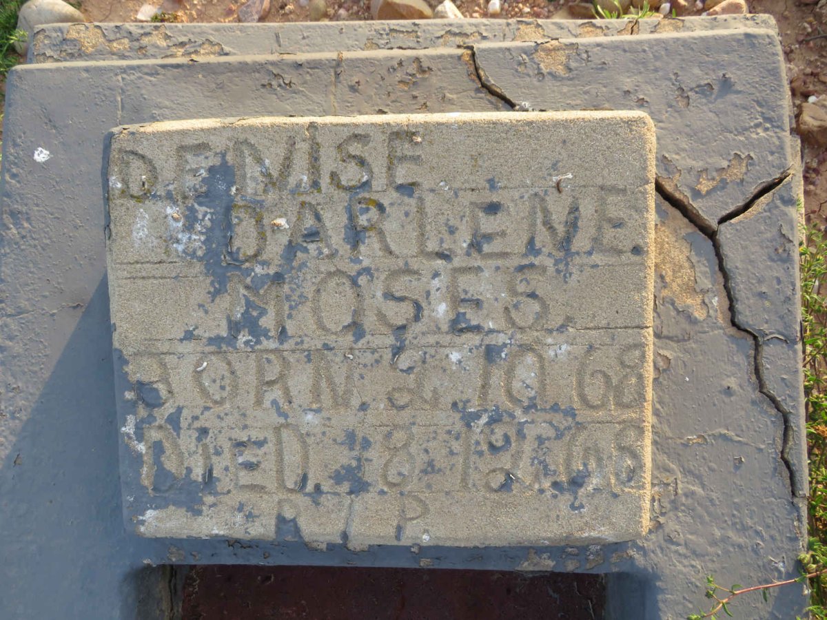 MOSES Denise Darlene 1968-1968