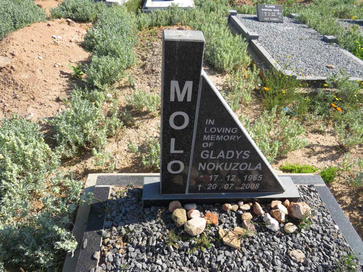 MOLO Gladys Nokuzola 1965-2008