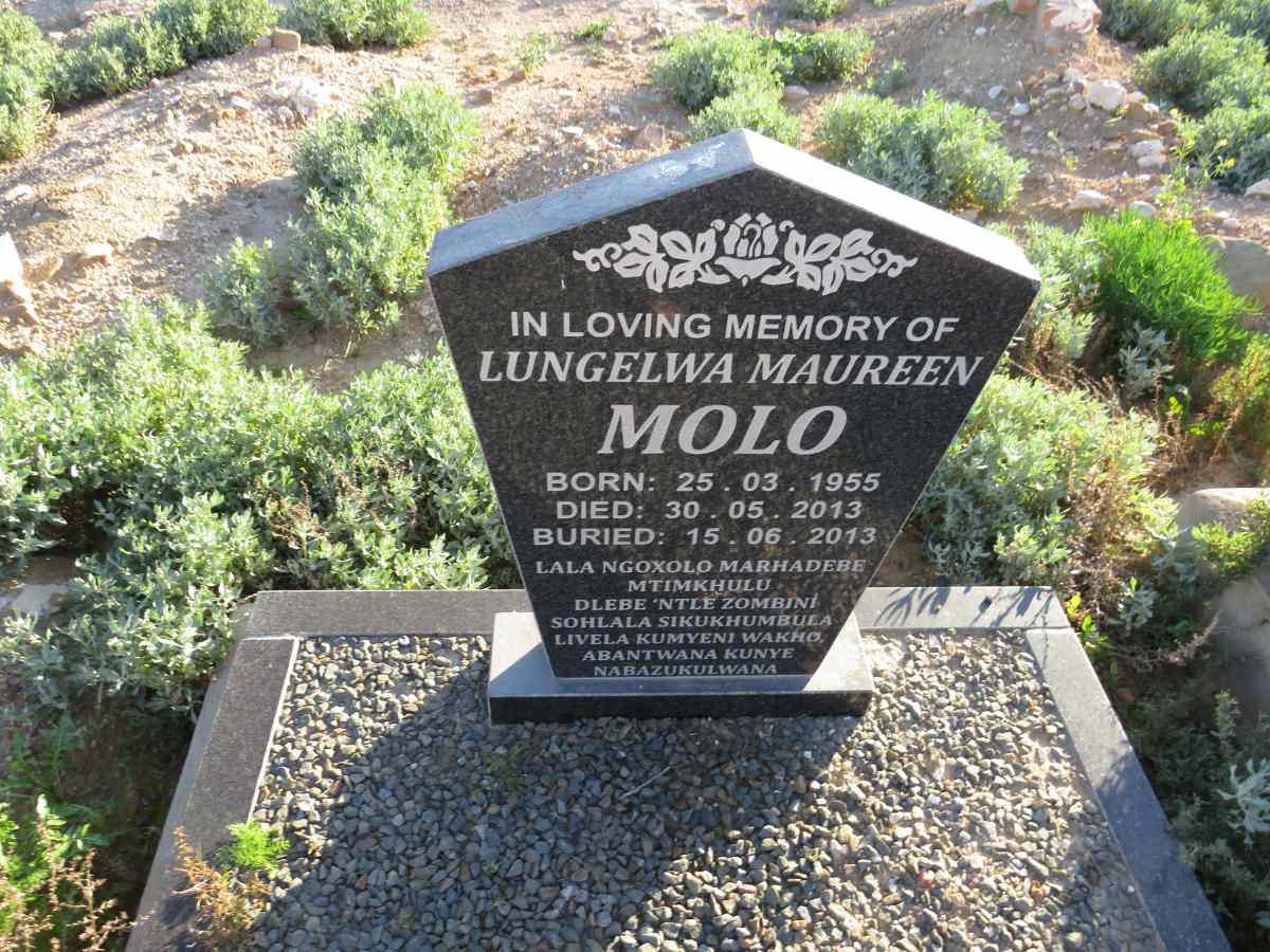 MOLO Lungelwa Maureen 1955-2013