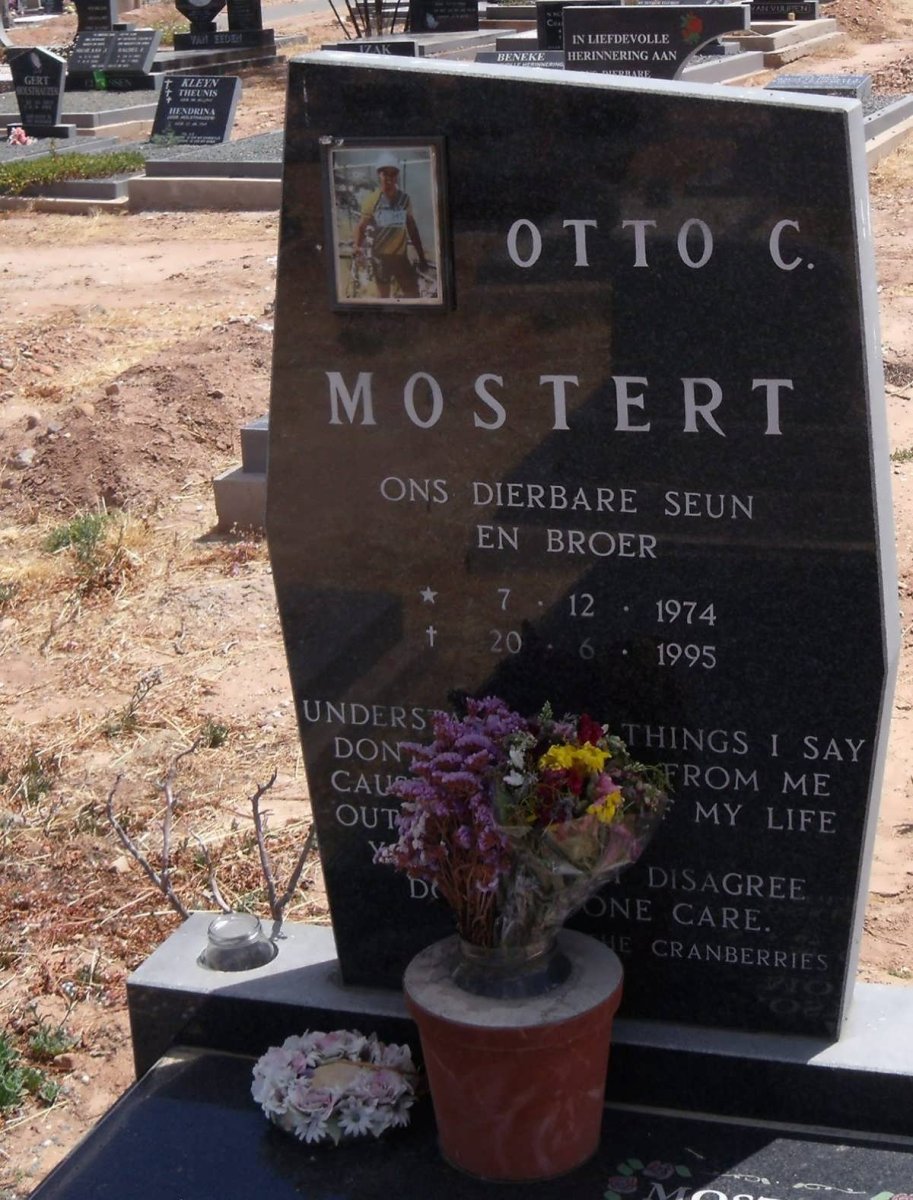 MOSTERT Otto C. 1974-1995