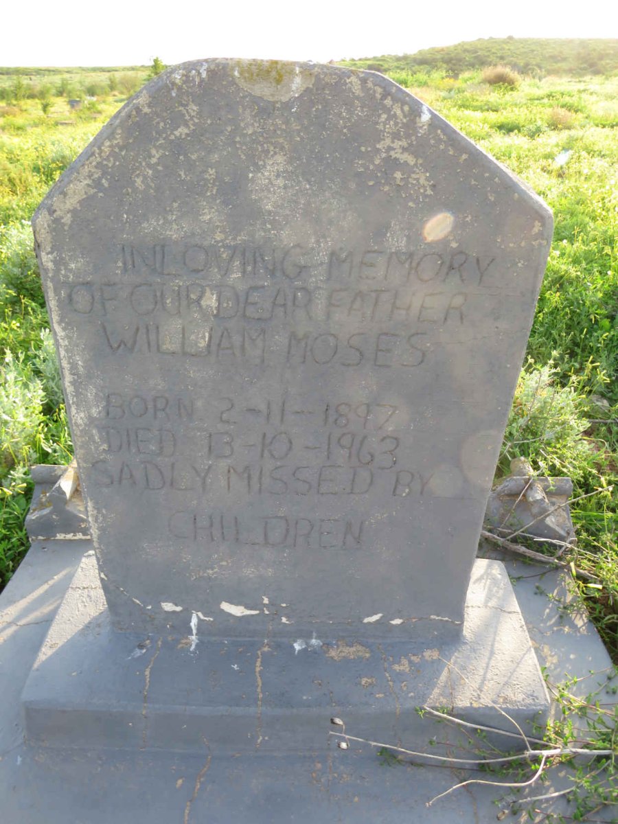 MOSES William 1897-1963