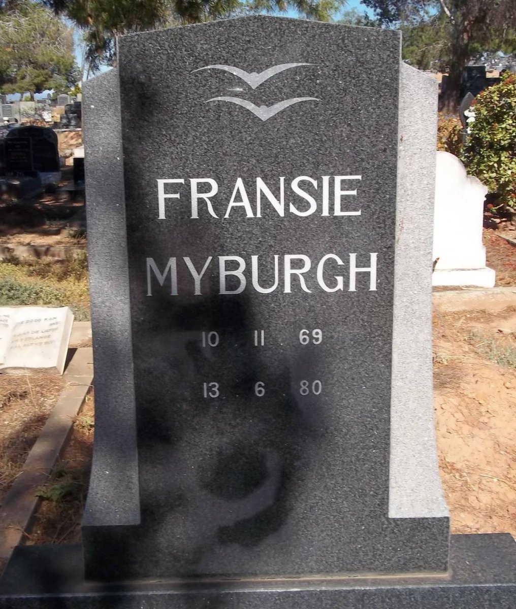 MYBURGH Fransie 1969-1980