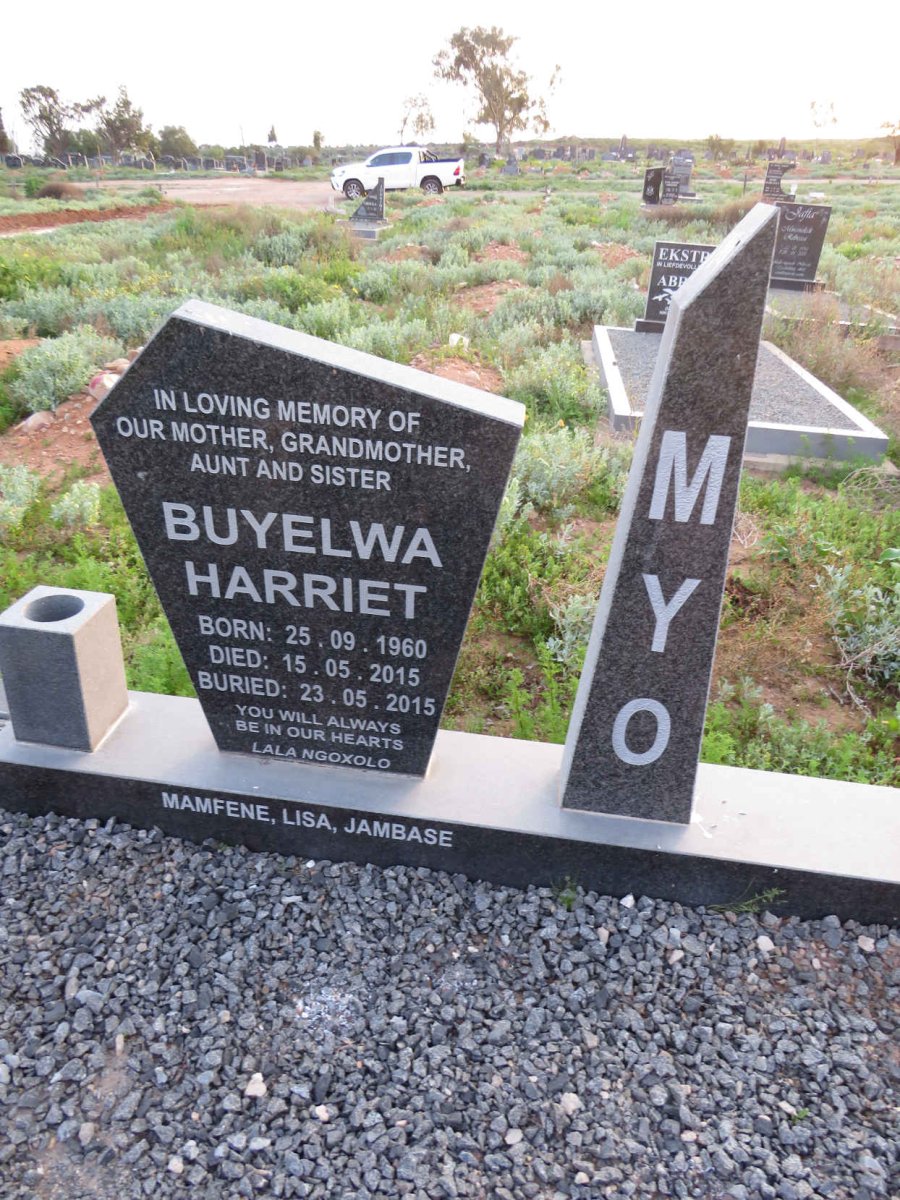 MYO Buyelwa Harriet 1960-2015