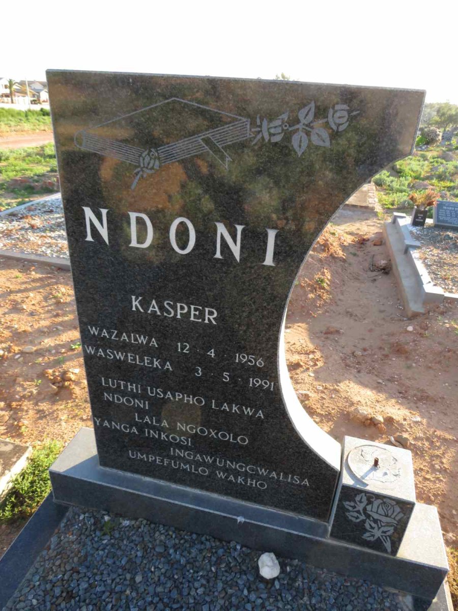 NDONI Kasper 1956-1991
