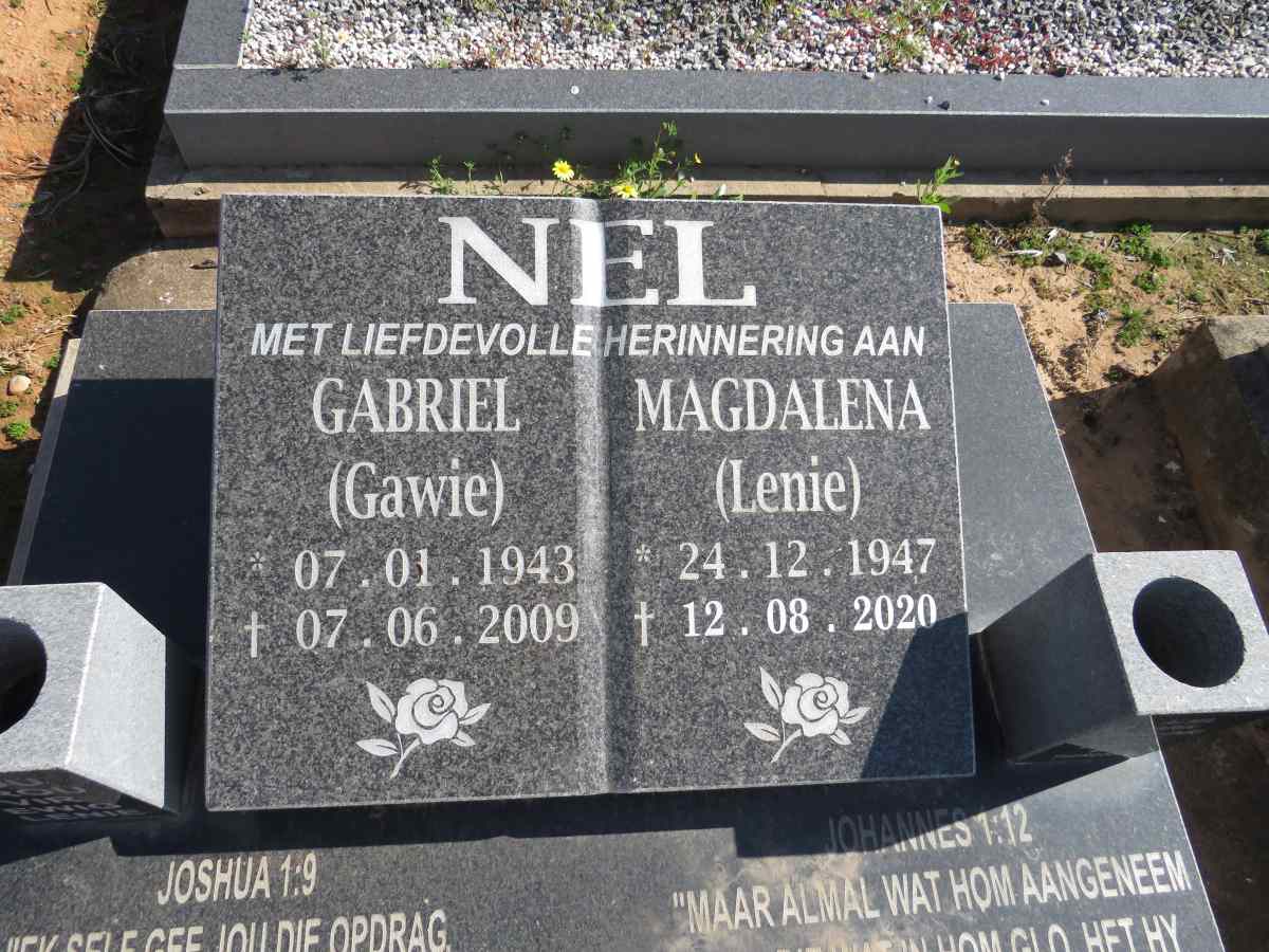 NEL Gabriel 1943-2009 & Magdalena 1947-2020