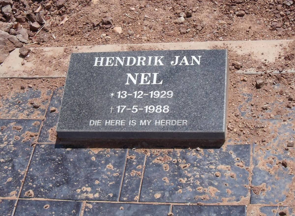 NEL Hendrik Jan  1929-1988