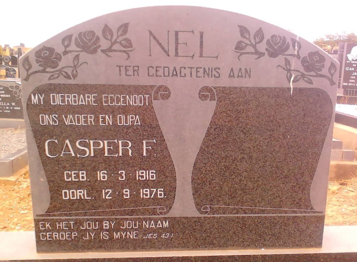 NEL Casper F. 1916-1976
