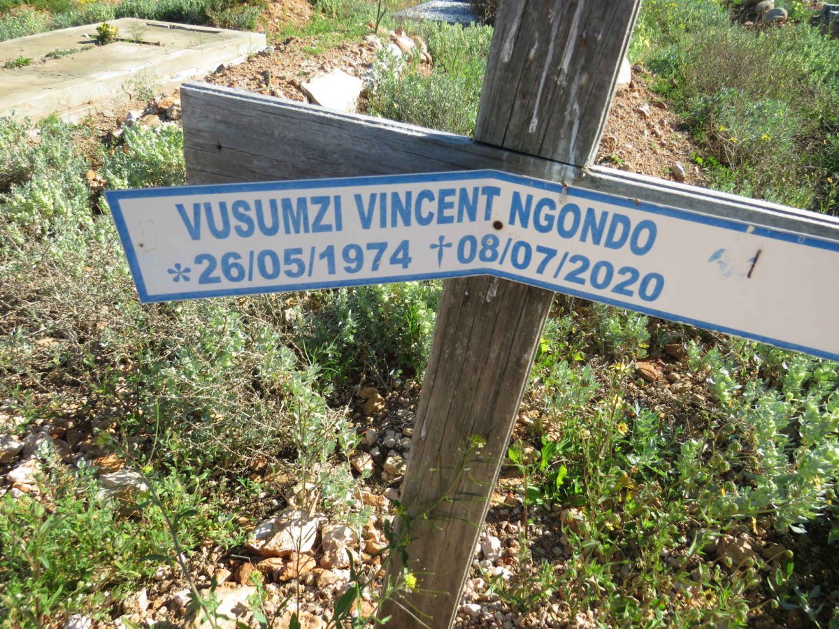 NGONDO Vusumzi Vincent 1974-2020