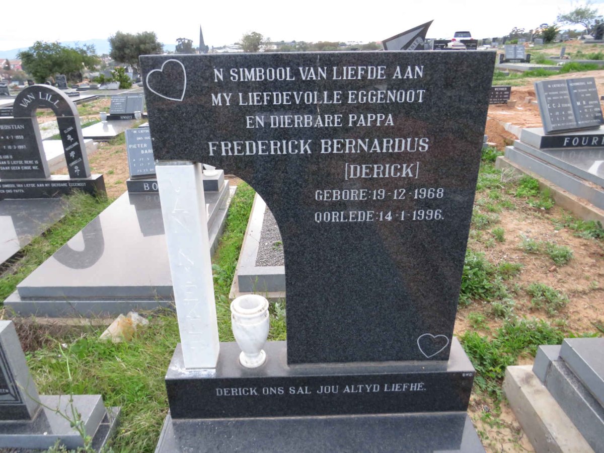 NIEKERK Frederick Bernardus, van 1968-1996_1