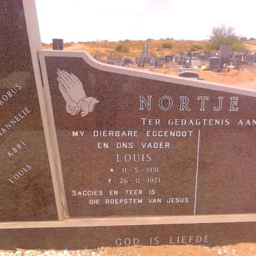 NORTJE Louis 1931-1971