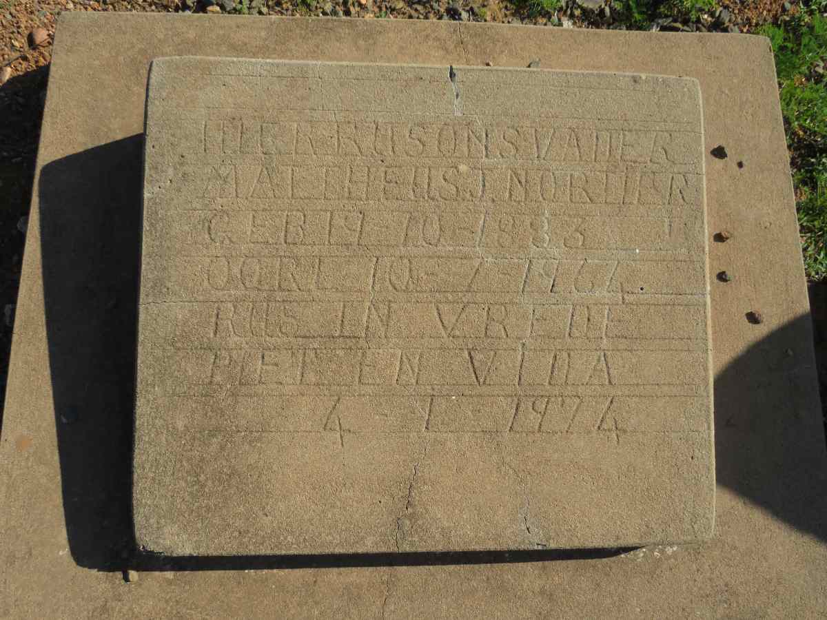 NORTIER Matteus J. 1883-1964