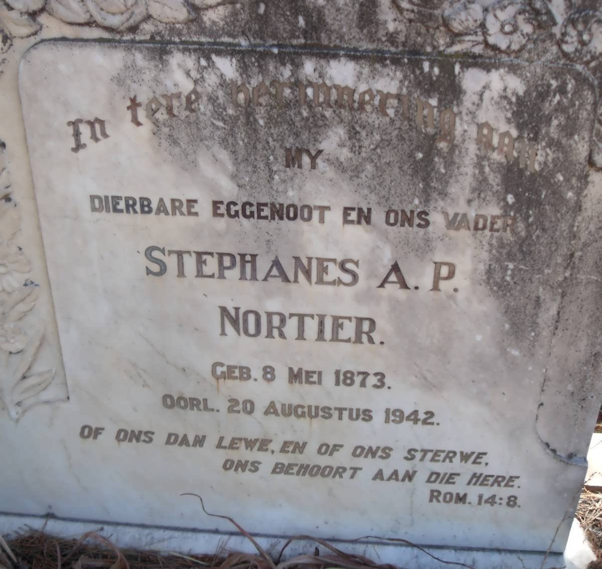 NORTIER Stephanes A.P. 1873-1942