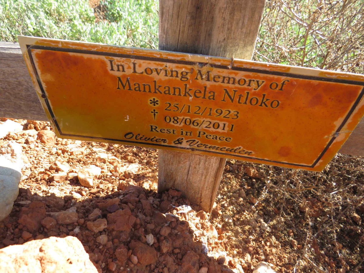 NTLOKO Mankankela 1923-2011