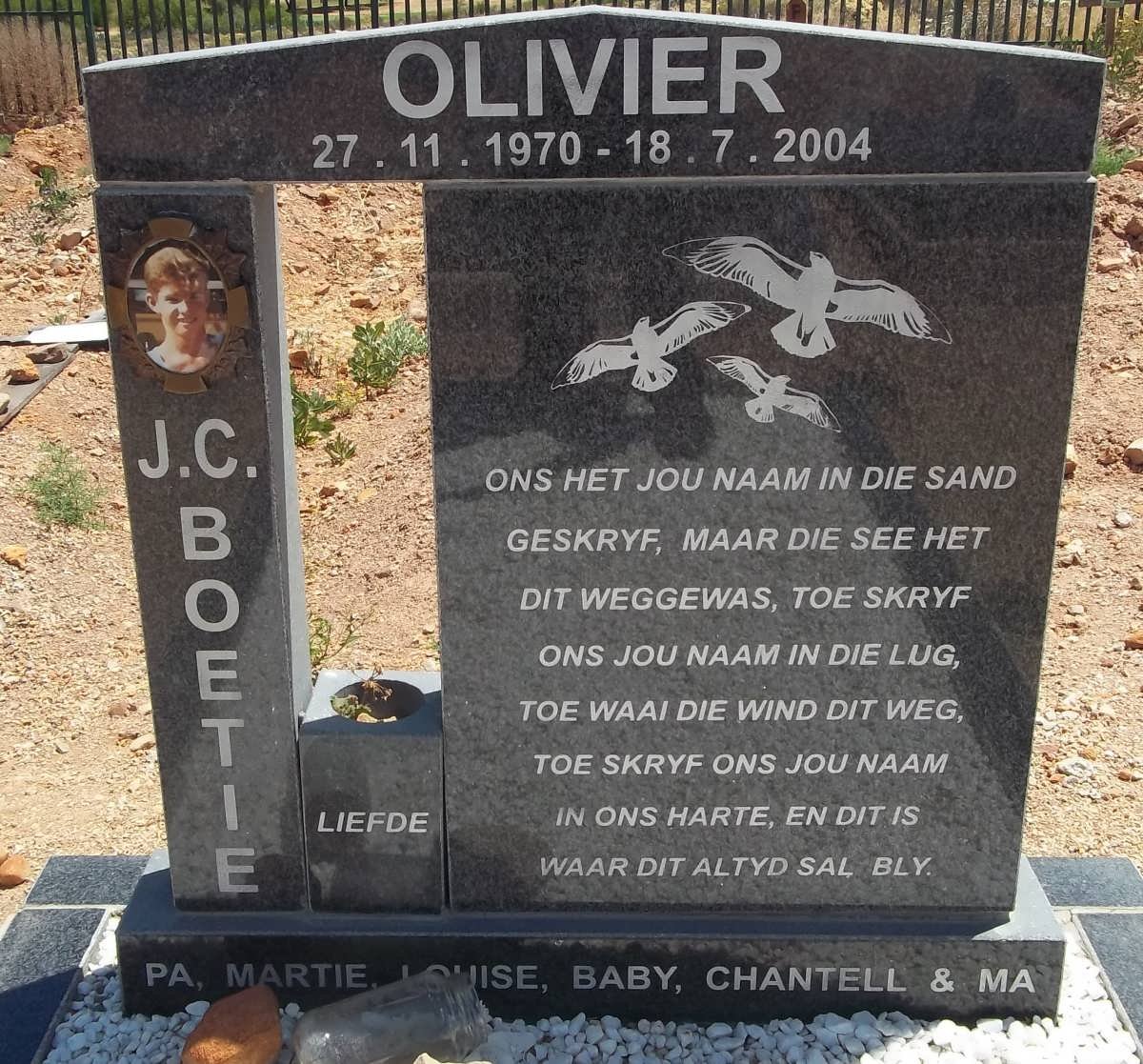 OLIVIER J.C. 1970-2004