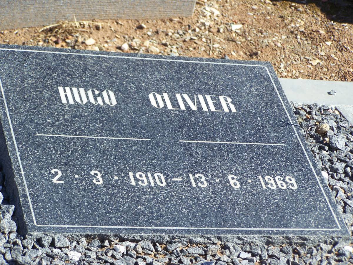 OLIVIER Hugo 1910-1969