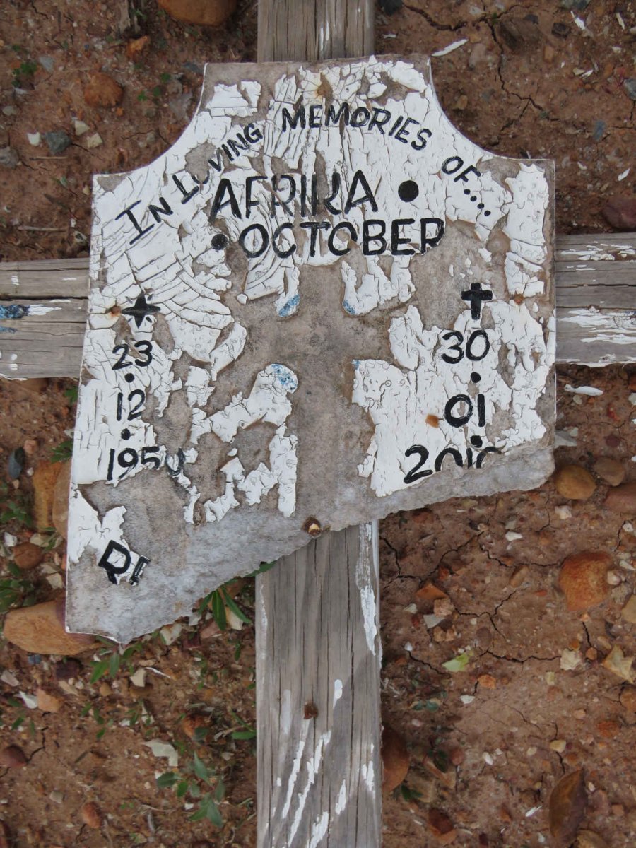OCTOBER Africa 1950-2010