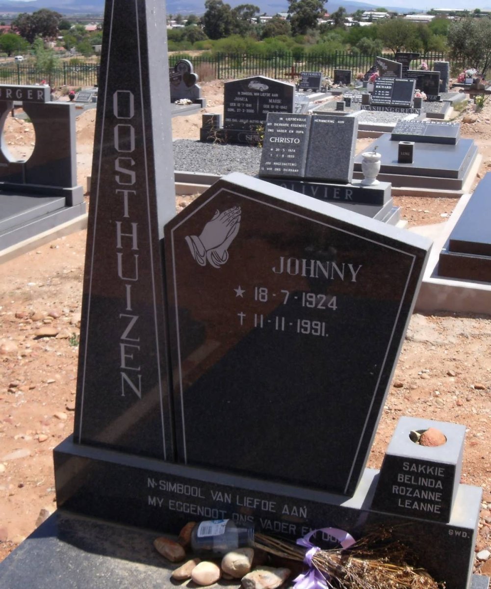 OOSTHUIZEN Johnny 1924-1991