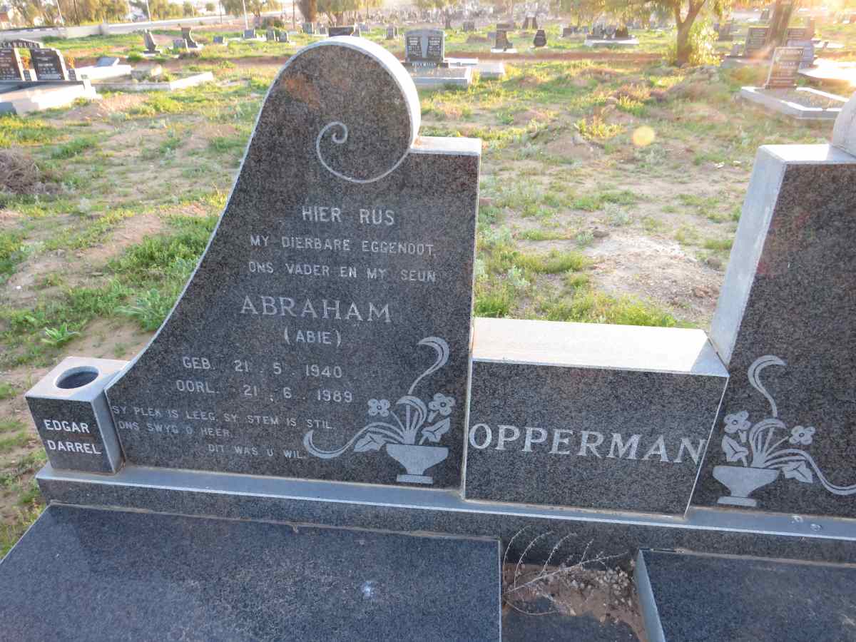 OPPERMAN Abraham 1940-1989