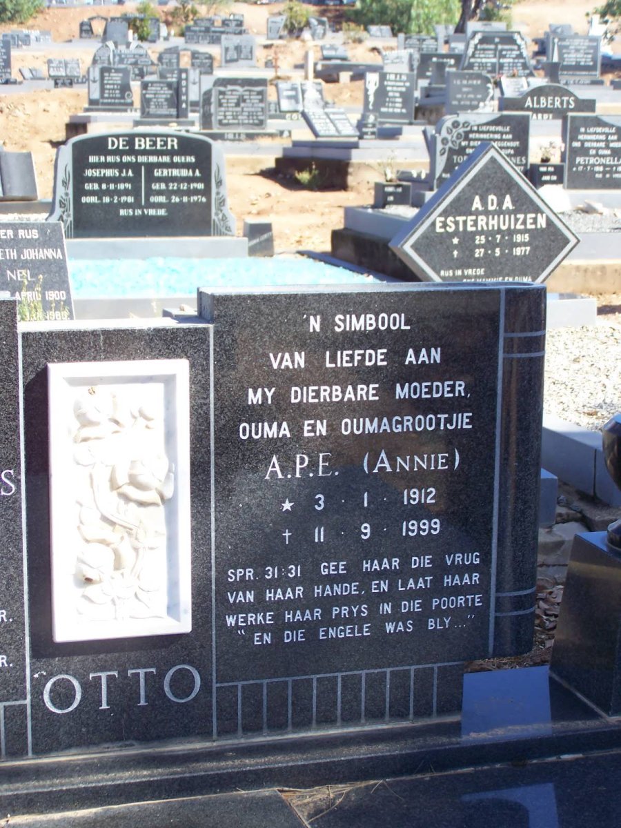 OTTO A.P.E. 1912-1999