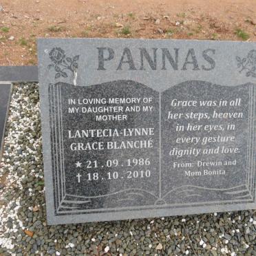 PANNAS Lantecia-Lynne Grace Blanché 1986-2010
