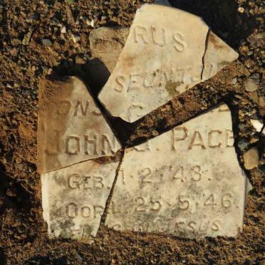 PACE John 1943-1946