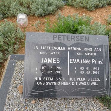 PETERSEN James 1960-2015 & Eva PRINS 1962-2016