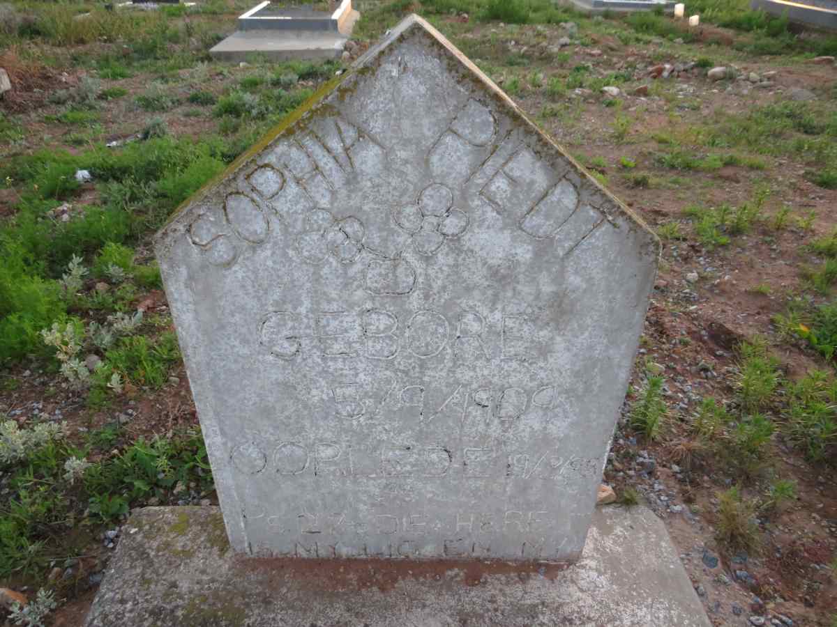 PIEDT Sophia 1909-19??