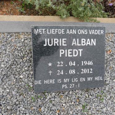 PIEDT Jurie Alban 1946-2012
