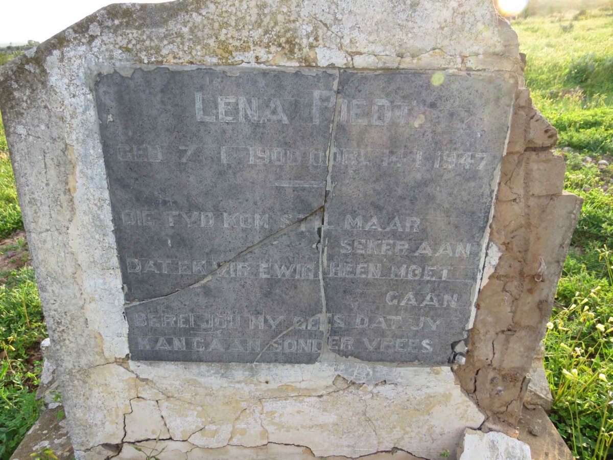 PIEDT Lena 1900-1947