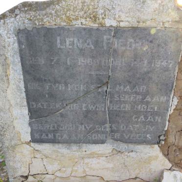PIEDT Lena 1900-1947