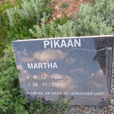 PIKAAN Martha 1956-2004