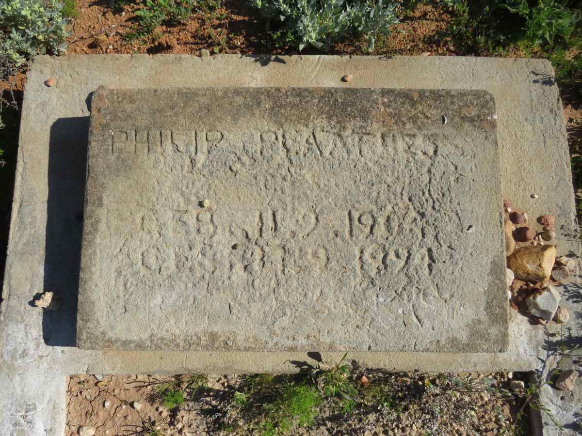 PLAATJIES Philip 190?-1994