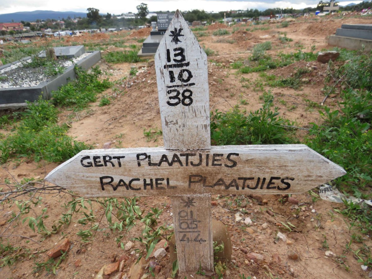 PLAATJIES Gert -1938 & Rachel -1944