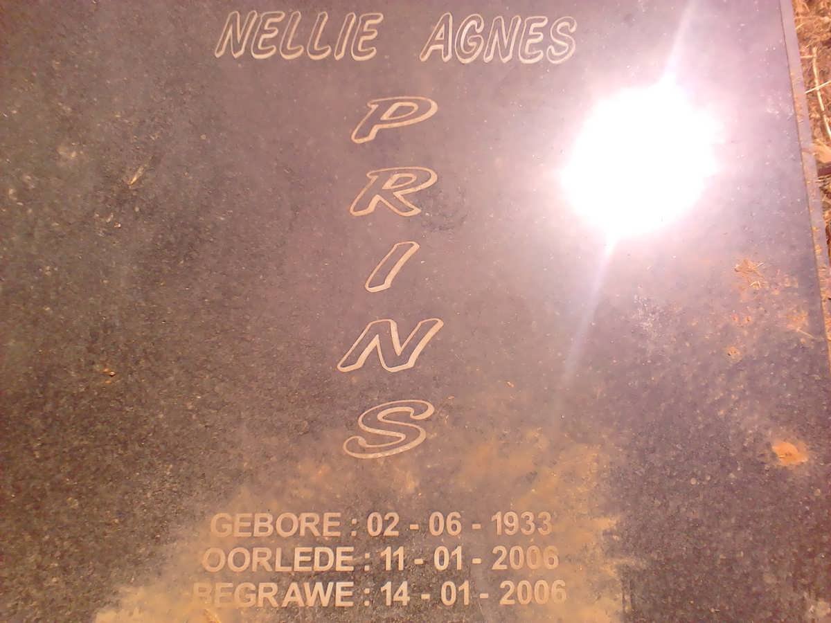 PRINS Nellie Agnes 1933-2006
