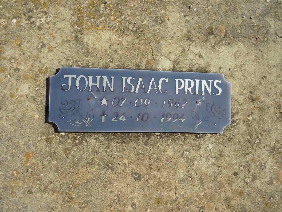 PRINS John Isaac 1962-1994